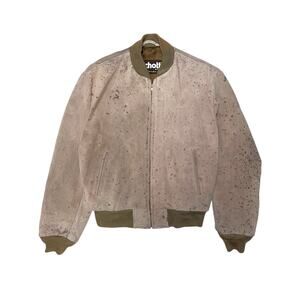 Vintage Schott NYC 80’s Suede Leather Bomber Jacket